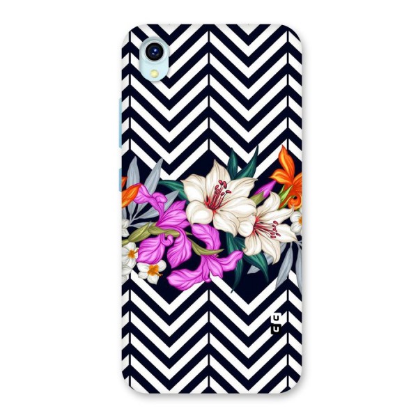 Artsy ZigZag Floral Back Case for Vivo Y1s