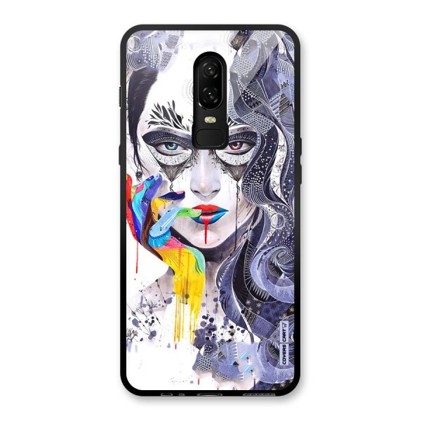 Astonishing Artwork Glass Back Case for OnePlus 6