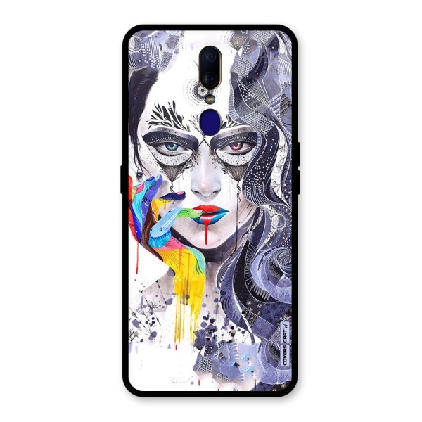 Astonishing Artwork Glass Back Case for Oppo F11