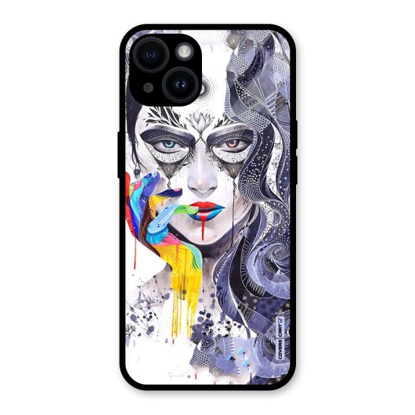 Astonishing Artwork Glass Back Case for iPhone 14