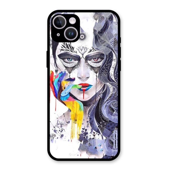 Astonishing Artwork Glass Back Case for iPhone 14 Plus