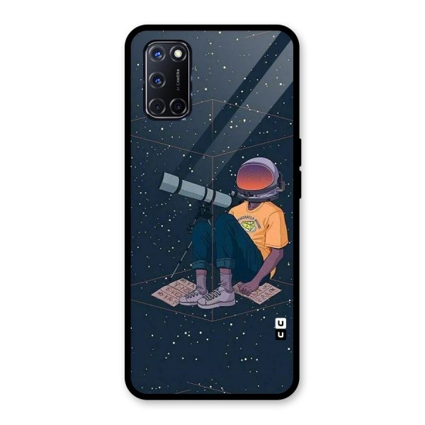 AstroNOT Glass Back Case for Oppo A52