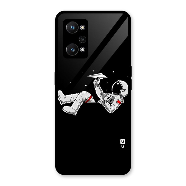 Astronaut Aeroplane Glass Back Case for Realme GT Neo 3T