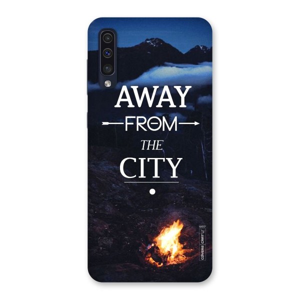 Away From City Back Case for Galaxy A50