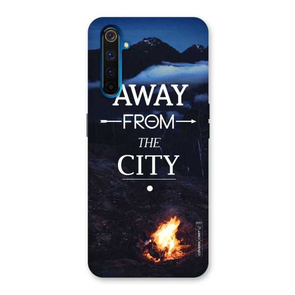 Away From City Back Case for Realme 6 Pro