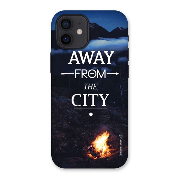 Away From City Back Case for iPhone 12