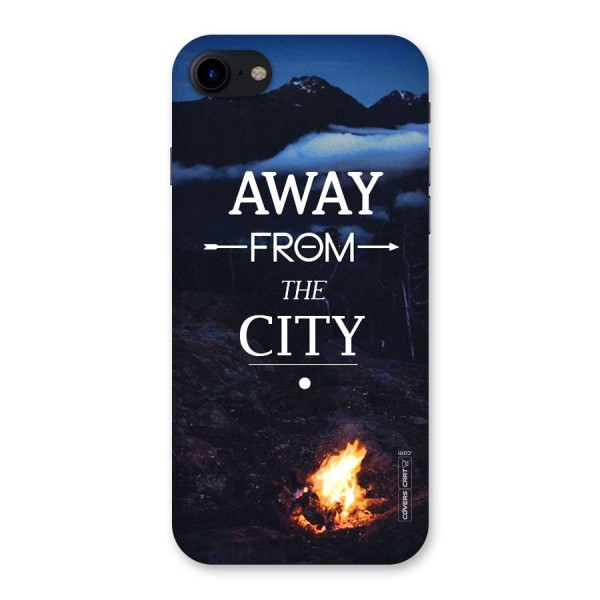 Away From City Back Case for iPhone SE 2020