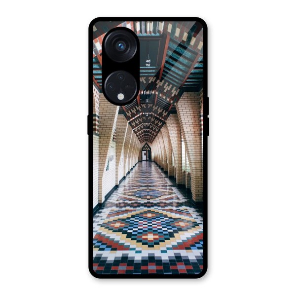 Awesome Architecture Glass Back Case for Reno8 T 5G