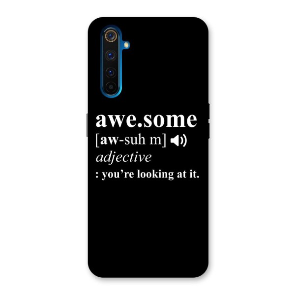 Awesome Looking at it Back Case for Realme 6 Pro