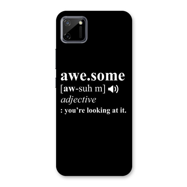 Awesome Looking at it Back Case for Realme C11