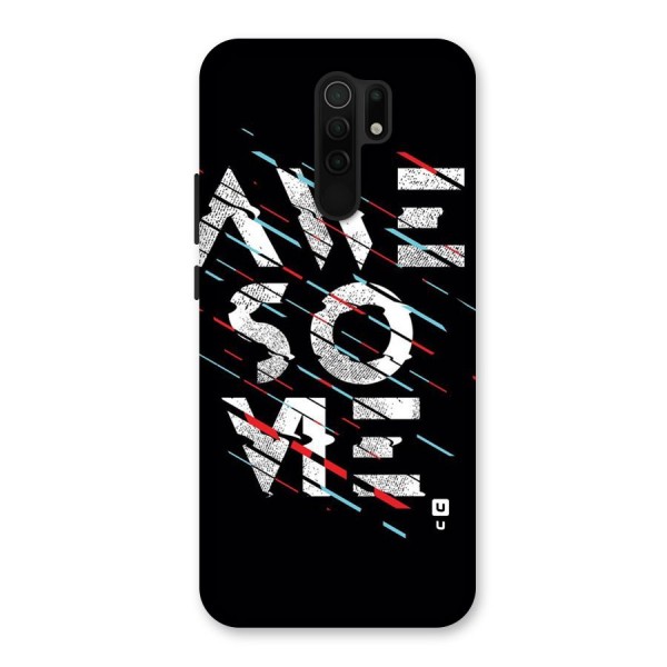 Awesome Me Back Case for Redmi 9 Prime