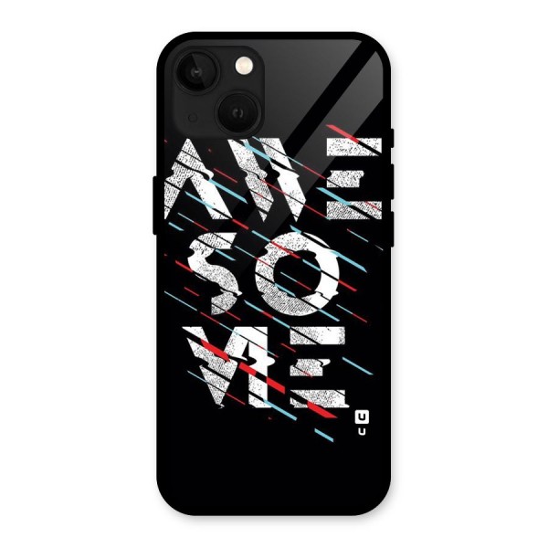Awesome Me Glass Back Case for iPhone 13