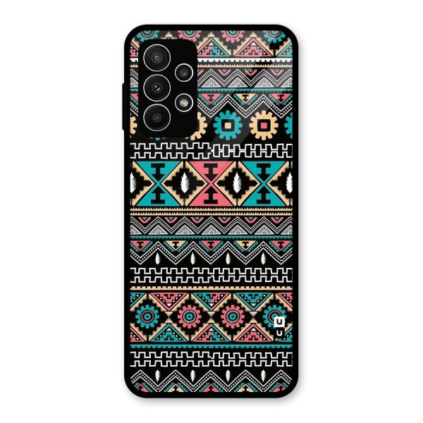 Aztec Beautiful Creativity Glass Back Case for Galaxy A23