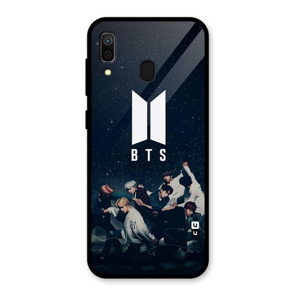 BTS Army All Glass Back Case for Galaxy A30