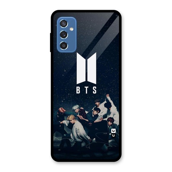 BTS Army All Glass Back Case for Galaxy M52 5G