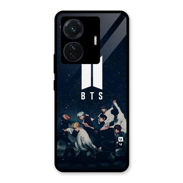 BTS Army All Glass Back Case for Vivo T1 Pro