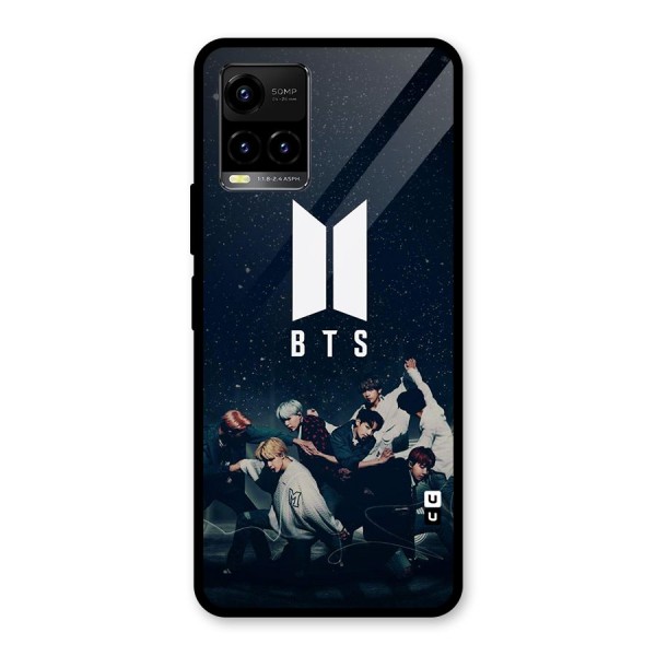 BTS Army All Glass Back Case for Vivo Y21 2021