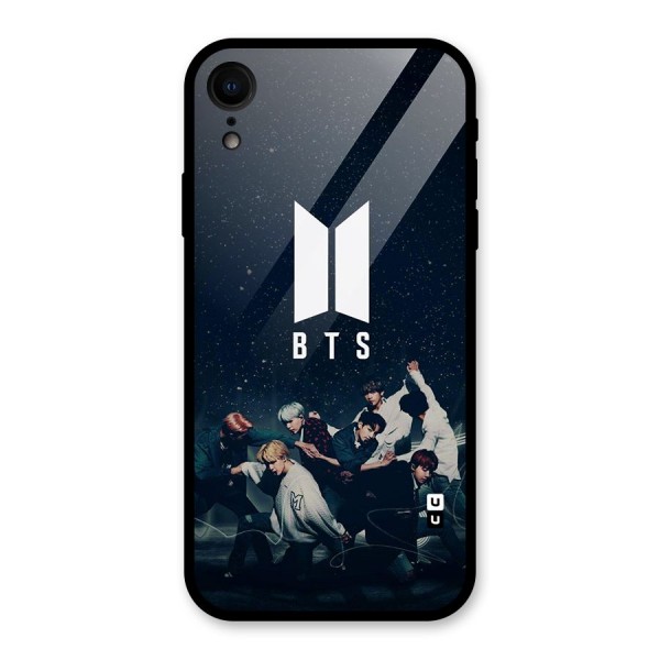 BTS Army All Glass Back Case for XR