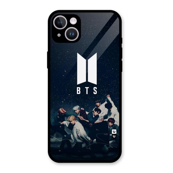 BTS Army All Glass Back Case for iPhone 14 Plus