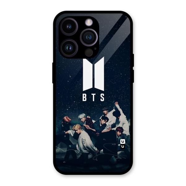 BTS Army All Glass Back Case for iPhone 14 Pro