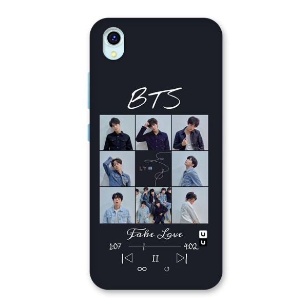 BTS Fake Love Back Case for Vivo Y1s