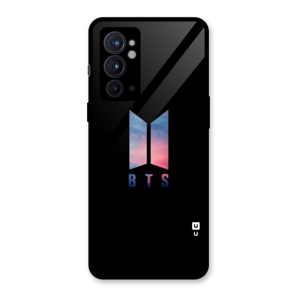 BTS Logo Sky Glass Back Case for OnePlus 9RT 5G