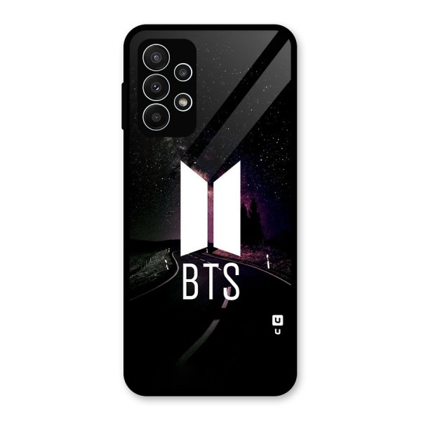 BTS Night Sky Glass Back Case for Galaxy A23