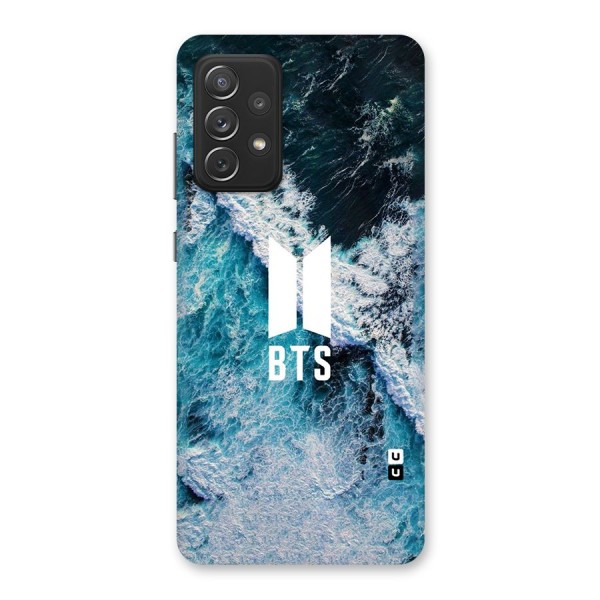 BTS Ocean Waves Back Case for Galaxy A72