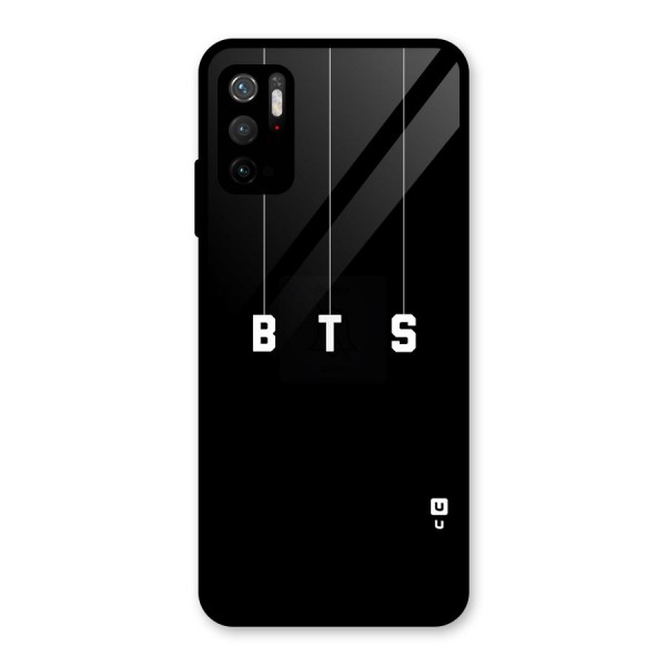 BTS Strings Glass Back Case for Poco M3 Pro 5G