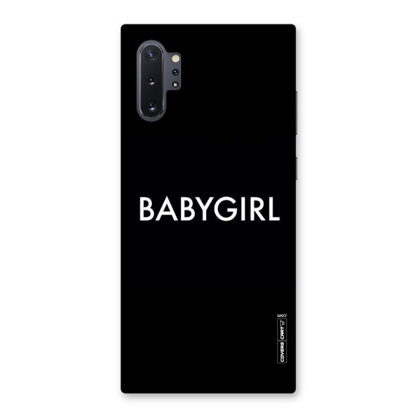 Baby Girl Back Case for Galaxy Note 10 Plus