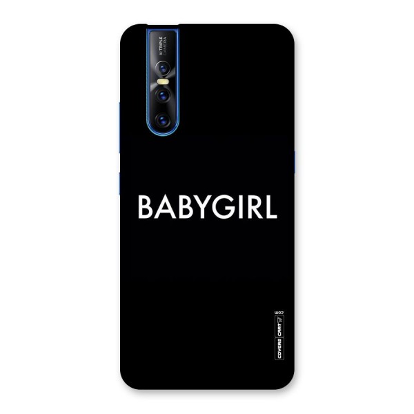 Baby Girl Back Case for Vivo V15 Pro