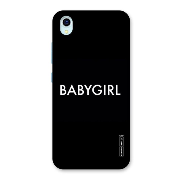 Baby Girl Back Case for Vivo Y1s