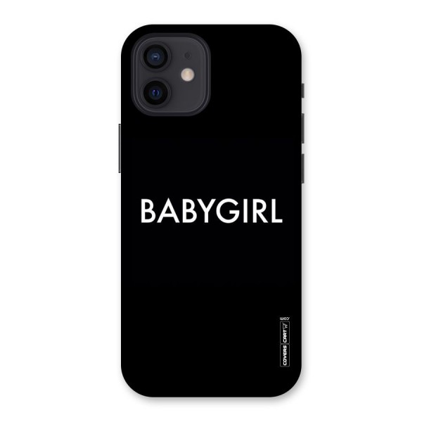 Baby Girl Back Case for iPhone 12