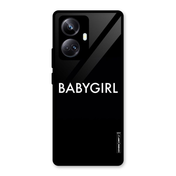 Baby Girl Glass Back Case for Realme 10 Pro Plus