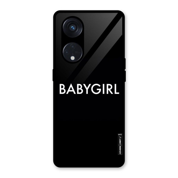 Baby Girl Glass Back Case for Reno8 T 5G