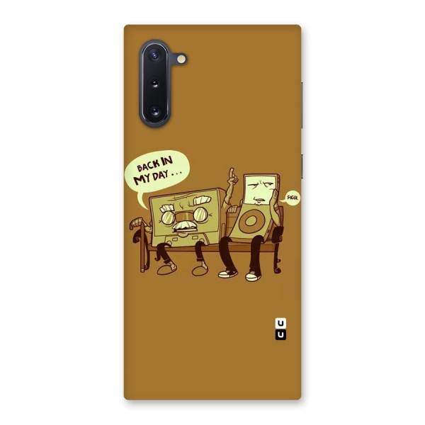 Back In Day Casette Back Case for Galaxy Note 10