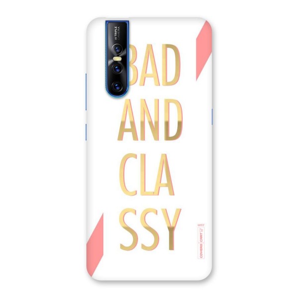 Bad And Classy Back Case for Vivo V15 Pro