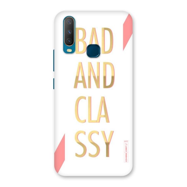 Bad And Classy Back Case for Vivo Y12