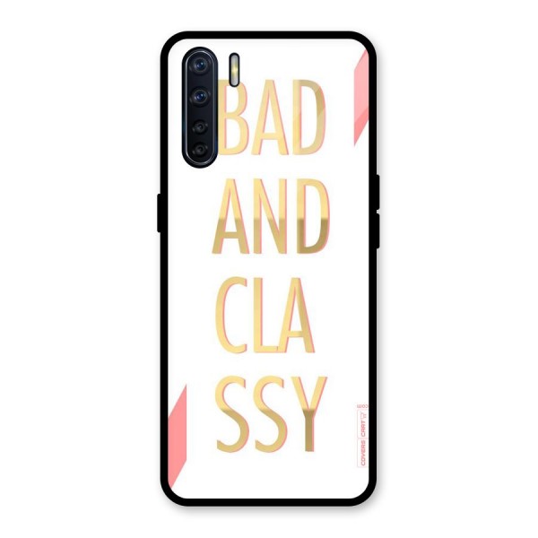 Bad And Classy Glass Back Case for Oppo F15