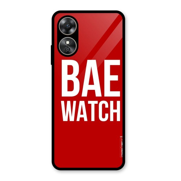 Bae Watch Glass Back Case for Oppo A17