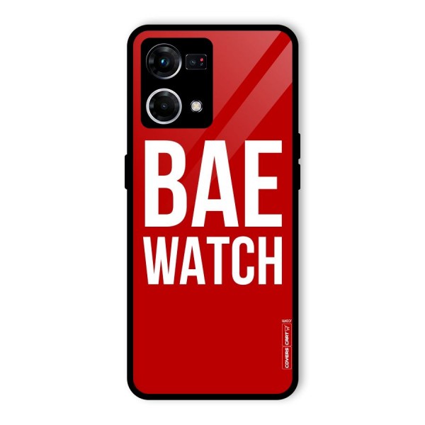 Bae Watch Glass Back Case for Oppo F21 Pro 4G