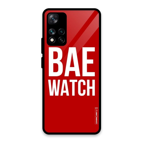 Bae Watch Glass Back Case for Xiaomi 11i HyperCharge 5G