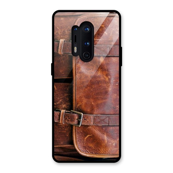 Bag Design (Printed) Glass Back Case for OnePlus 8 Pro