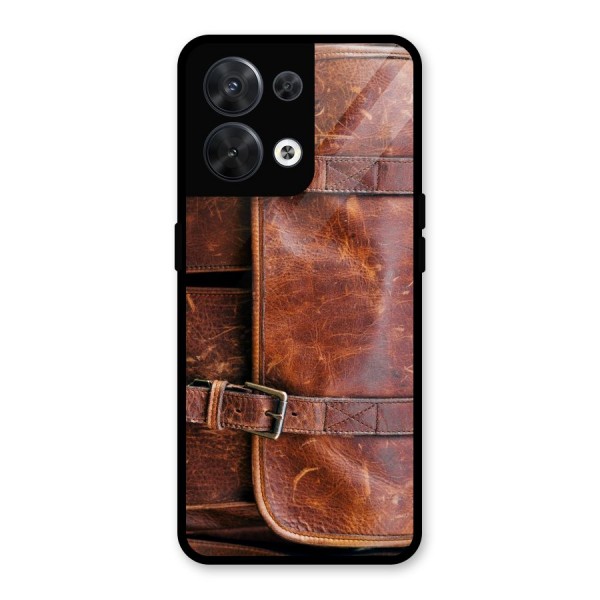 Bag Design (Printed) Glass Back Case for Oppo Reno8 5G