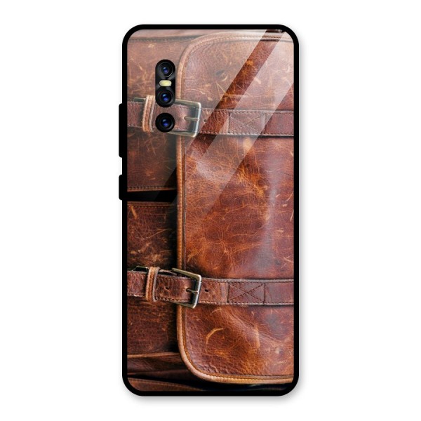 Bag Design (Printed) Glass Back Case for Vivo V15 Pro