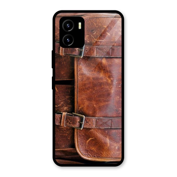 Bag Design (Printed) Glass Back Case for Vivo Y15s