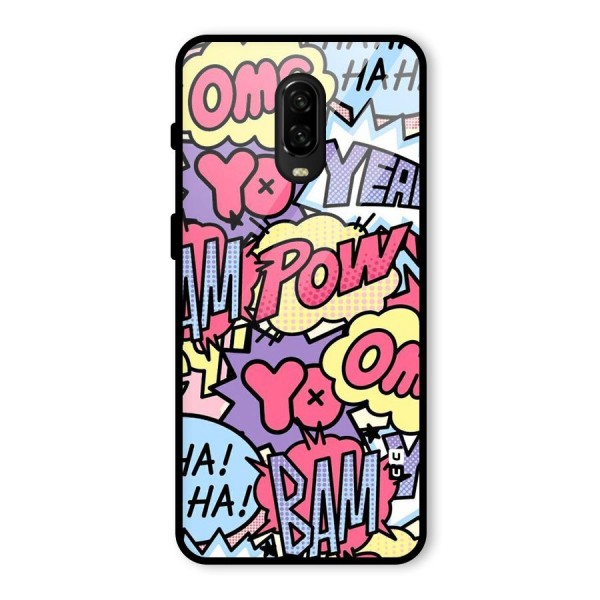 Bam Omg Glass Back Case for OnePlus 6T