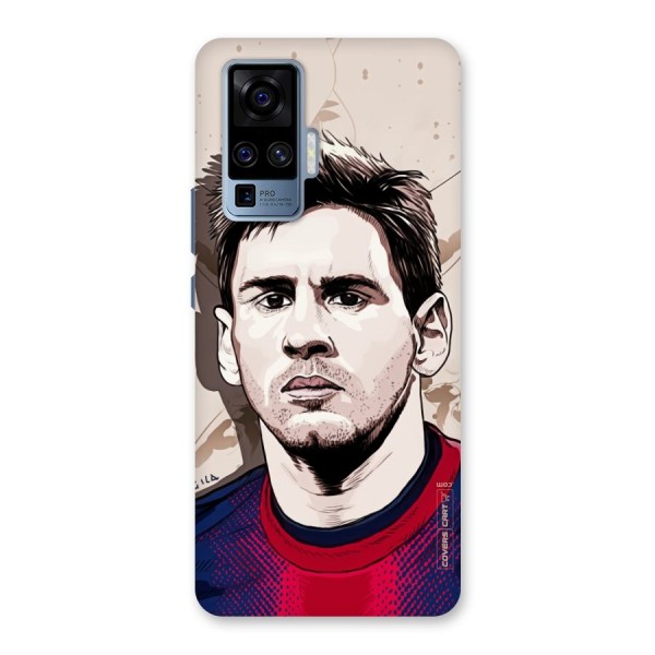 Barca King Messi Back Case for Vivo X50 Pro