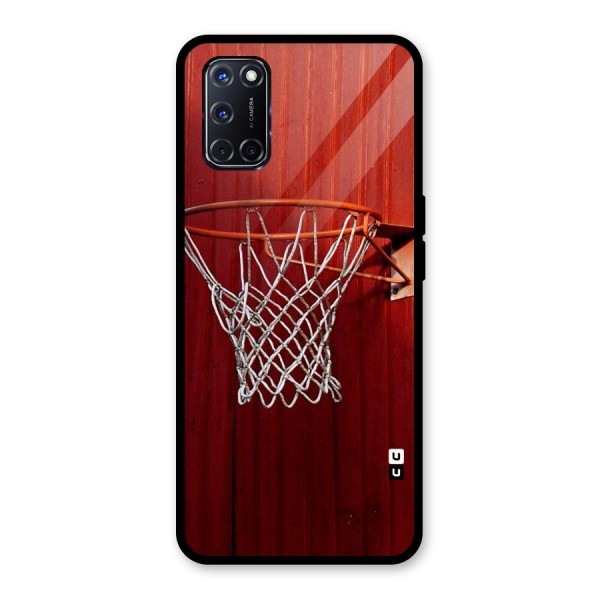 Basket Red Glass Back Case for Oppo A52