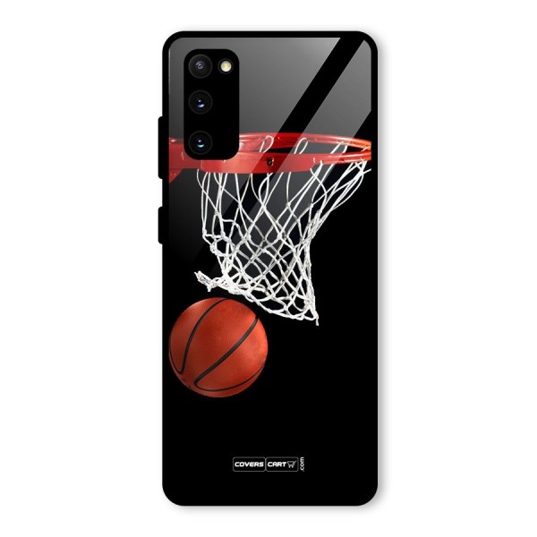 Basketball Glass Back Case for Galaxy S20 FE 5G